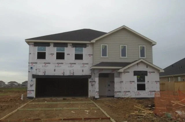 Actual Manvel home during Brad’s documented October 21, 2026 frame-phase inspection